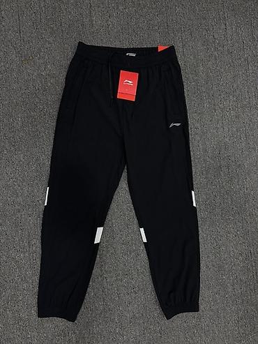 спартивный штаны: Мужские брюки, M, XL, 2XL, Lining, Новый, цвет - Черный, Самовывоз — 1