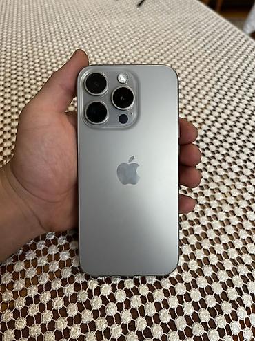 IPhone 15 Pro, 128 GB, Natural Titanium, Face ID
