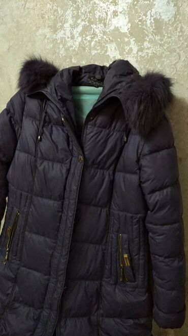зимние куртки женские бишкек: Пуховик, По колено, С капюшоном, 7XL (EU 54), 8XL (EU 56)