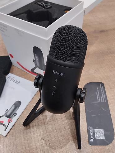 mikrofon usb: FIFINE K678 USB Studiya Mikrofonu Mikrofon çox az müddət istifadə — 2