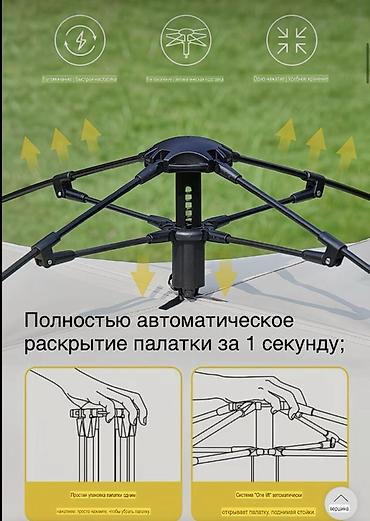 Палатки: Палатка быстросборная OFEIS 5 м Цена:2000с использовали 1 раз - — 5