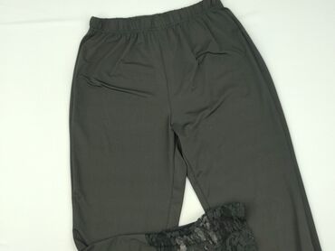 Women: Material trousers for women, size M (EU 38)