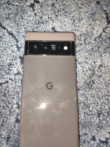нерабочий телефон: Google Pixel 6 Pro, Колдонулган, 256 ГБ, түсү - Күмүш, 2 SIM