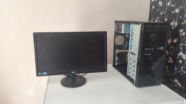 Настольные ПК и рабочие станции: Компьютер, ядер - 4, ОЗУ 8 ГБ, Для несложных задач, Б/у, Intel Core i3, AMD Radeon Pro, HDD + SSD
