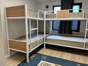 Двухъярусные кровати: Двухъярусная кровать на матрас 2000х800 Без матраса!!! - Каркас — 14