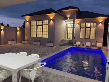 Bağ evlərinin satışı: Bakı, Novxanı, 120 kv. m, 3 otaqlı, Hovuzlu — 1