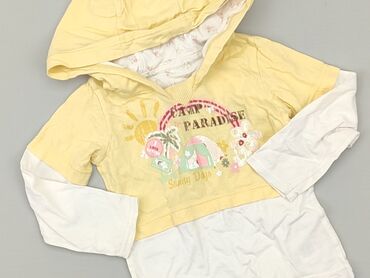 pajacyk do spania 116: Sweatshirt, 6-9 months, condition - Good