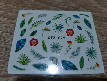 Nega noktiju: Vodene slicice za nokte 
Cena je za komad 20din — 2