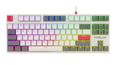 купить игровые компьютеры недорого: Игровые клавиатуры bloody b800 механическая синие свитчи 1700 с Белая
