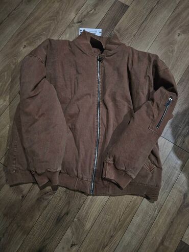 Bomberi: Ženska bomber jakna XL-XXL u boji terakote dužina 66 cm po.pazuh pazh — 13