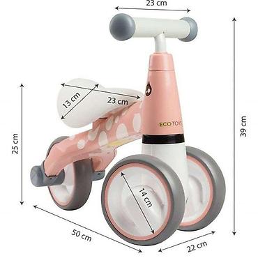 dsquared2 duks: ECOTOYS bicikl guralica Flamingo – LB1603 PINK-250 Opis: - Guralica — 2