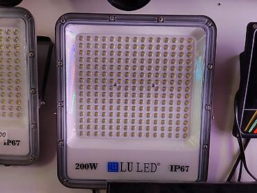 Светодиодный прожектор LUL LED 200W, степень защиты IP67. Основные lalafo.kg да Светодиодный прожектор LUL LED 200W, степень защиты IP67. Основные