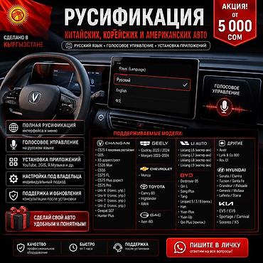 Русификация авто, Китай, Универсальный