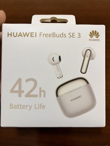 Tavalar: Simsiz (Bluetooth) Qulaqcıqlar, Huawei, rəng - Bej