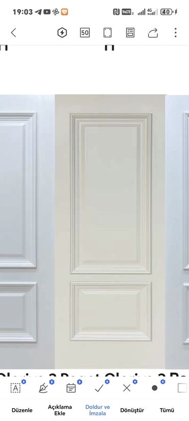 Otaq qapıları: Yataq otağı üçün Yeni Otaq qapısı Naliçnik ilə, Ödənişli quraşdırma, Pulsuz çatdırılma — 6