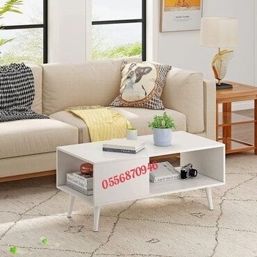 Masalar: Jurnal masası, Yeni, Açılmayan, Laminat, Dördbucaq masa — 6