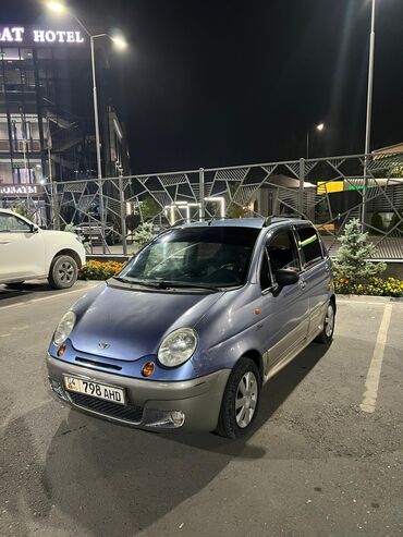 ноокат ланос: Хэтчбек Daewoo Matiz синего цвета, компактный и экономичный городской