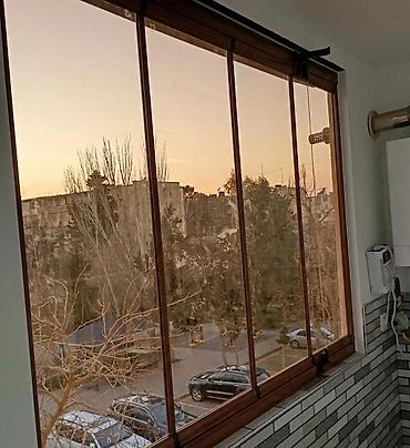 Balkon və teraslar üçün çərçivəsiz sürgülü şüşələmə sistemi - 8–10 mm