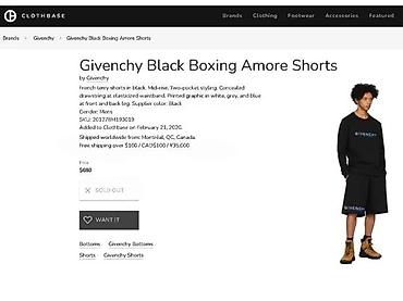 Bermude i šortsevi: Bermude i šortsevi Givenchy, bоја - Crna — 1