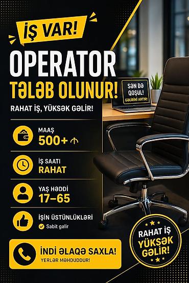 060 hansi operator: Çağrı mərkəzi operatoru tələb olunur — 1
