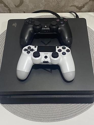 ps4 rdr2: PlayStation 4 Slim (xüsusi PlayStation simvolları dizaynı) — 3