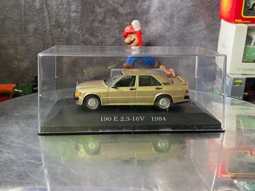 Avtomobil modelləri: Коллекционная модель Mercedes-Benz 190E 2.3 16V W201 gold 1984 EDICOLA