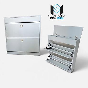 şkaf: Taxta ayaqqabı dolabı – Arsadzada MetalStore - Material: dayanıqlı — 1