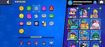 banner capı: Brawl Stars hesabı – inkişaf etmiş profil - Trophy sayısı: 45,464 - — 7