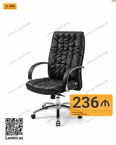 kresli: Məhsul: Ofis kresloları (LA MINI) Model 1: - Material: Yumşaq — 2