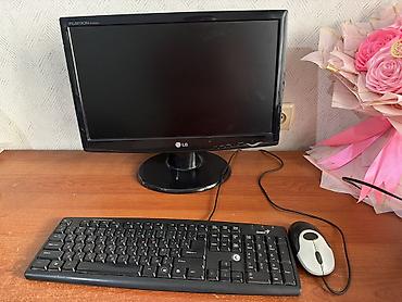manitor lg: LG Flatron W1943SS monitor + Genius klaviatura və simli optik siçan — 5