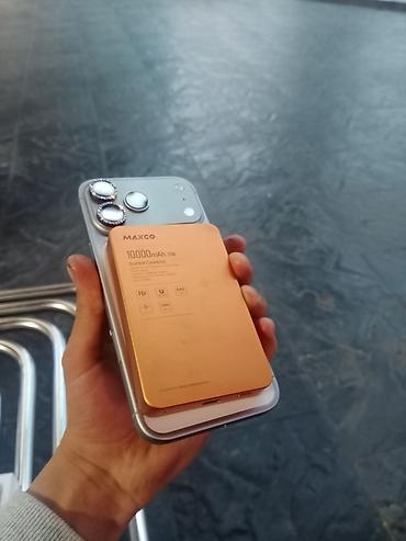 iphone c: IPhone 17 Pro Max, Б/у, 2 ТБ, Серебристый, Коробка, 100 % — 2