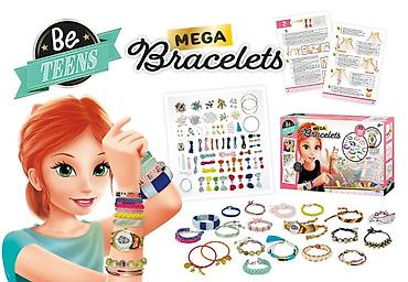 hm velicine: Mega narukvice 101567 Buki – kreativni DIY set za decu 8+ Opis — 1