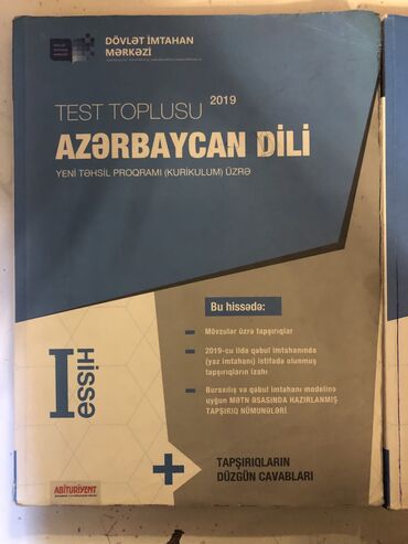 azerbaycan dili test toplusu 1 ci hisse 2023 pdf: Azerbaycan dili test toplusu 2019 İşlenib cırığı eziyi yoxdur