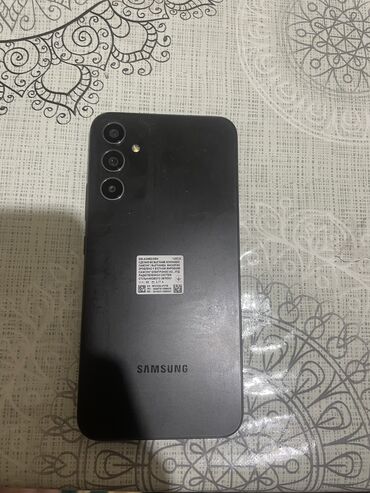 смартфон samsung galaxy s23 ultra: Samsung Galaxy A34 5G, Колдонулган, 128 ГБ, түсү - Кара, 2 SIM
