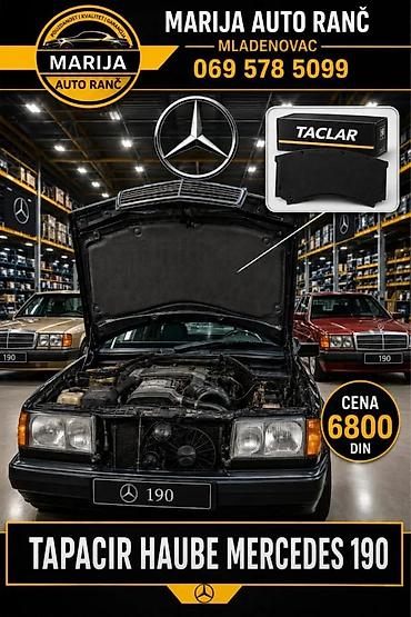 TAPACIR HAUBE MERCEDES 19 IZOLACIJA HAUBE | Tapacir haube mercedes