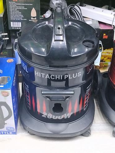 Пылесос HITACHI PLUS — мощный напольный контейнерный агрегат для сухой