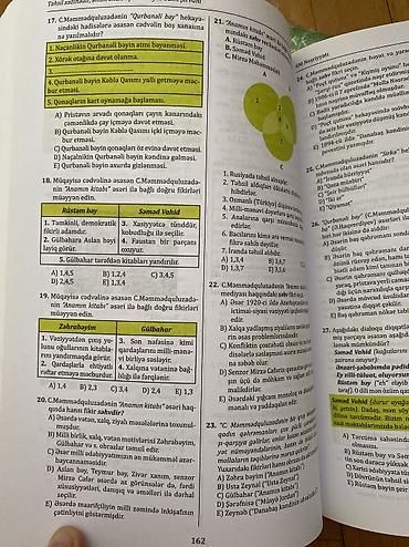 Testlər: Ədəbiyyat test toplusu RM nəşriyyatı — 3
