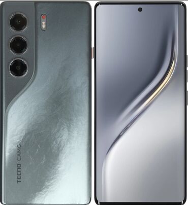 пассивное сетевое оборудование protech: Tecno Camon Pro, Колдонулган, 256 ГБ, түсү - Боз