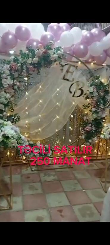 bakı masaj xidməti: Hazır dekor biznesi — 250 manat Toynişan və xına dekoru. Tədbirlər — 1