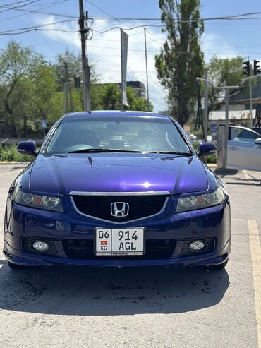 синяя honda: Honda Accord: 2003 г., 2.4 л, Автомат, Бензин, Седан