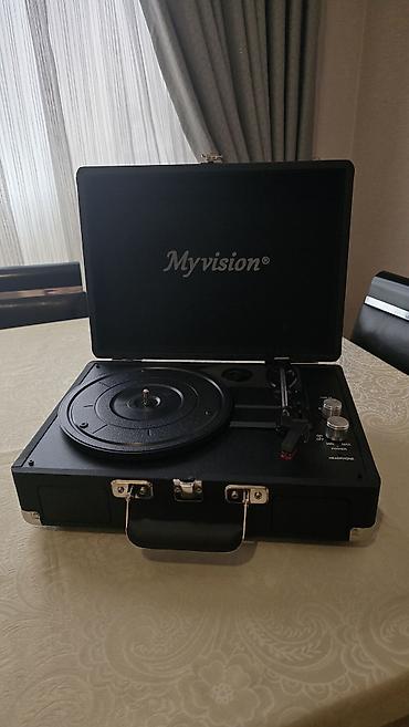 m5 disk: Myvision portativ vinil pleyer - Çamadan tipli dizayn: qapaqlı — 5