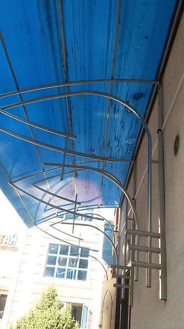 Сварка: Изделия из нержавейки: Перила, Лестница, лестница для торгового центра — 10