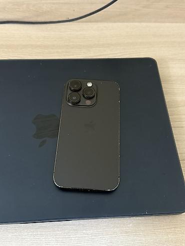 airpods pro 1: IPhone 14 Pro, Б/у, 256 ГБ, Black Titanium — 1