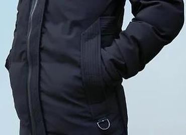 Zimske jakne: Muška zimska parka – crna - Duža parka kroja do sredine butina za — 16