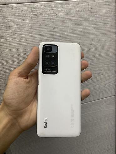 Мобильные телефоны и аксессуары: Redmi, Redmi 10, Б/у, цвет - Белый, 2 SIM — 9