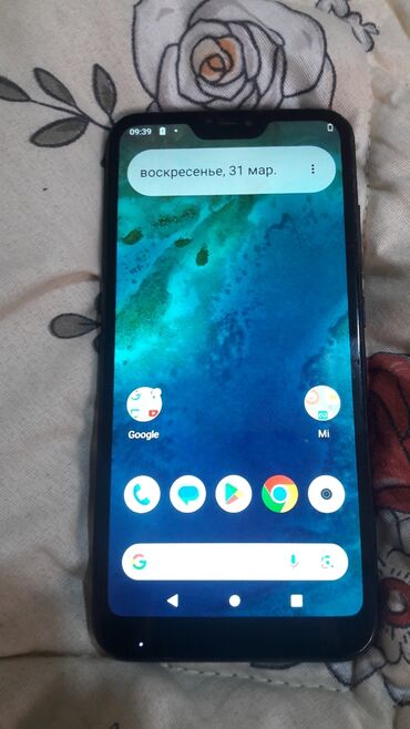 телефон ми бу: Xiaomi, Mi A2 Lite, Б/у, 64 ГБ, цвет - Черный