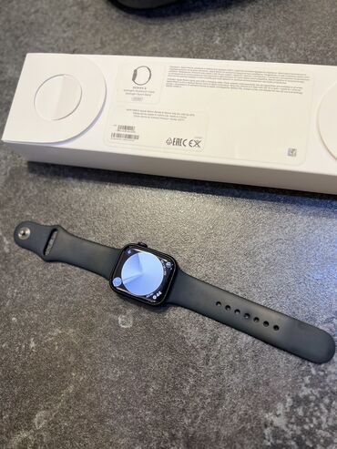 watch 8: Б/у, Смарт часы, Apple, цвет - Синий