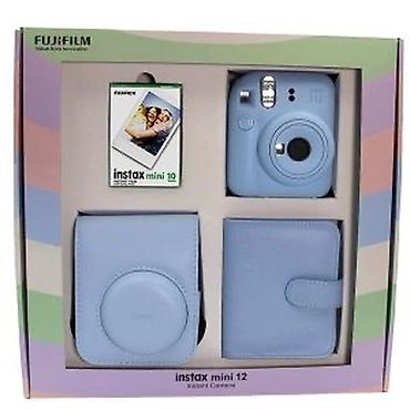Fujifilm Instax Mini 12 fotokamera dəstı – pastel mavi rəng Dəst