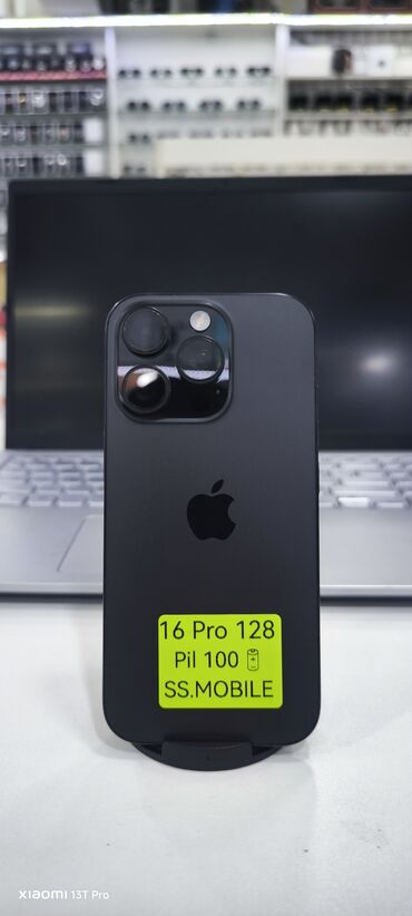 Apple iPhone: IPhone 16 Pro, 128 GB, Qara