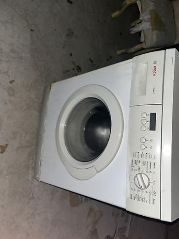 Məişət texnikası: Paltaryuyan maşın Bosch, 5 kq, Təmirə ehtiyacı var, Avtomat, Qurutmasız, Kredit yoxdur, Ünvandan götürmə — 5